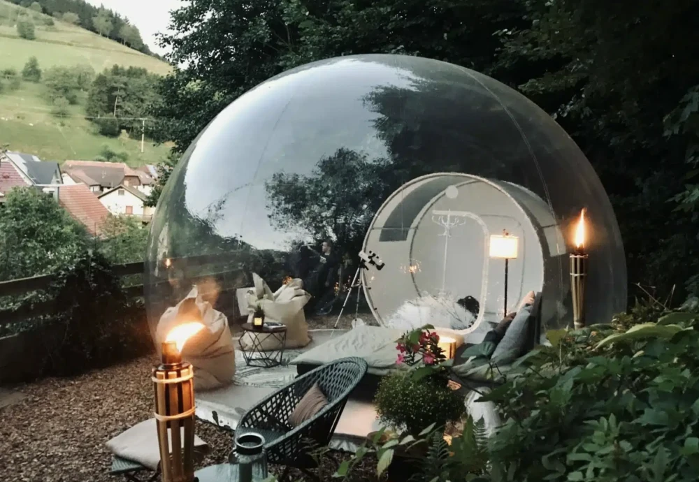 best inflatable bubble tent