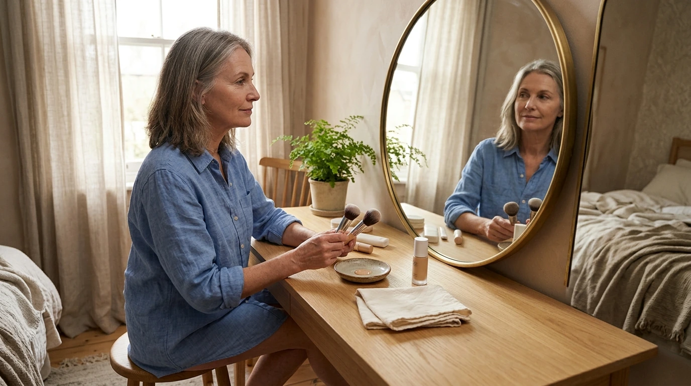 Best Foundation Brush for Mature Skin: What to Look For