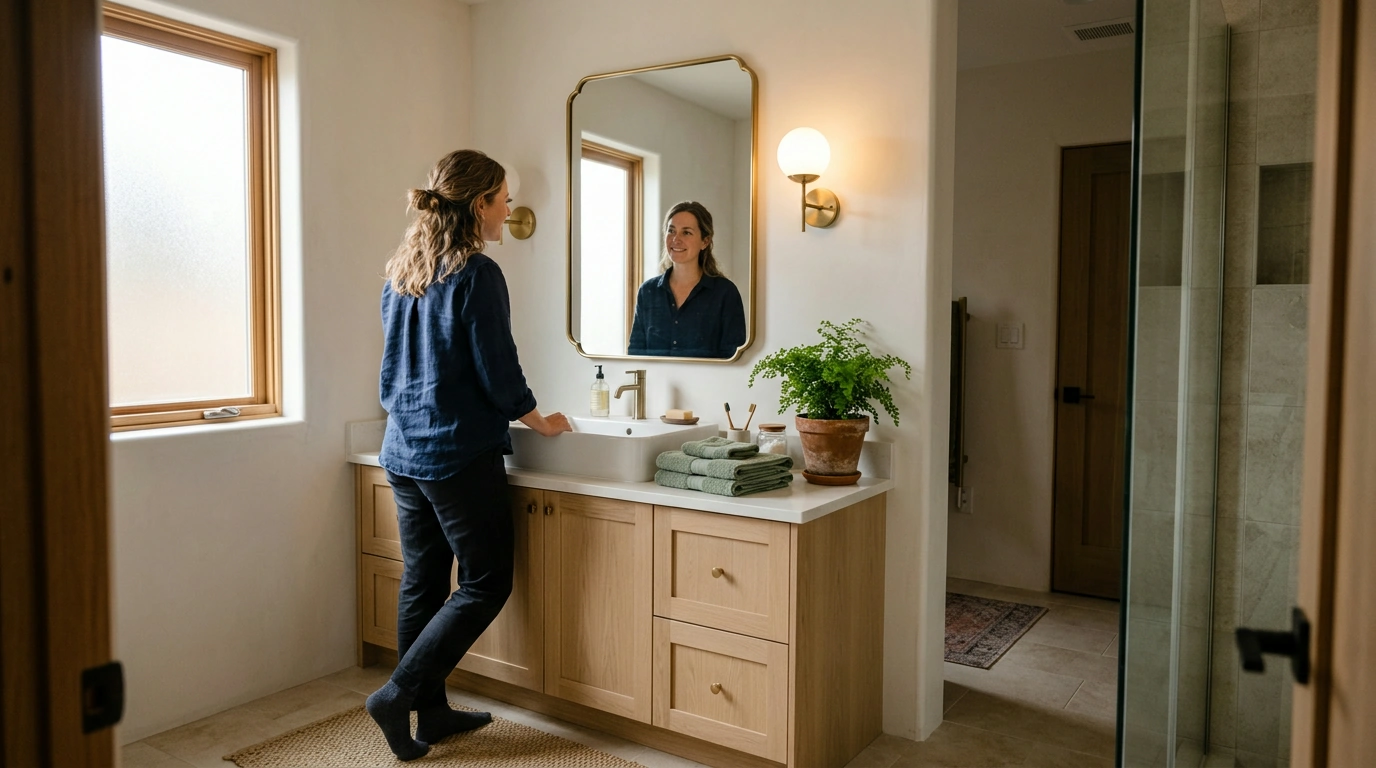 European Wall Mirror Ideas for Bathrooms and Dressing Rooms