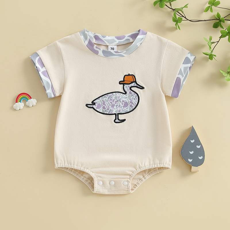 Baby Girls’ Duck Romper: Easy Summer Outfit Ideas